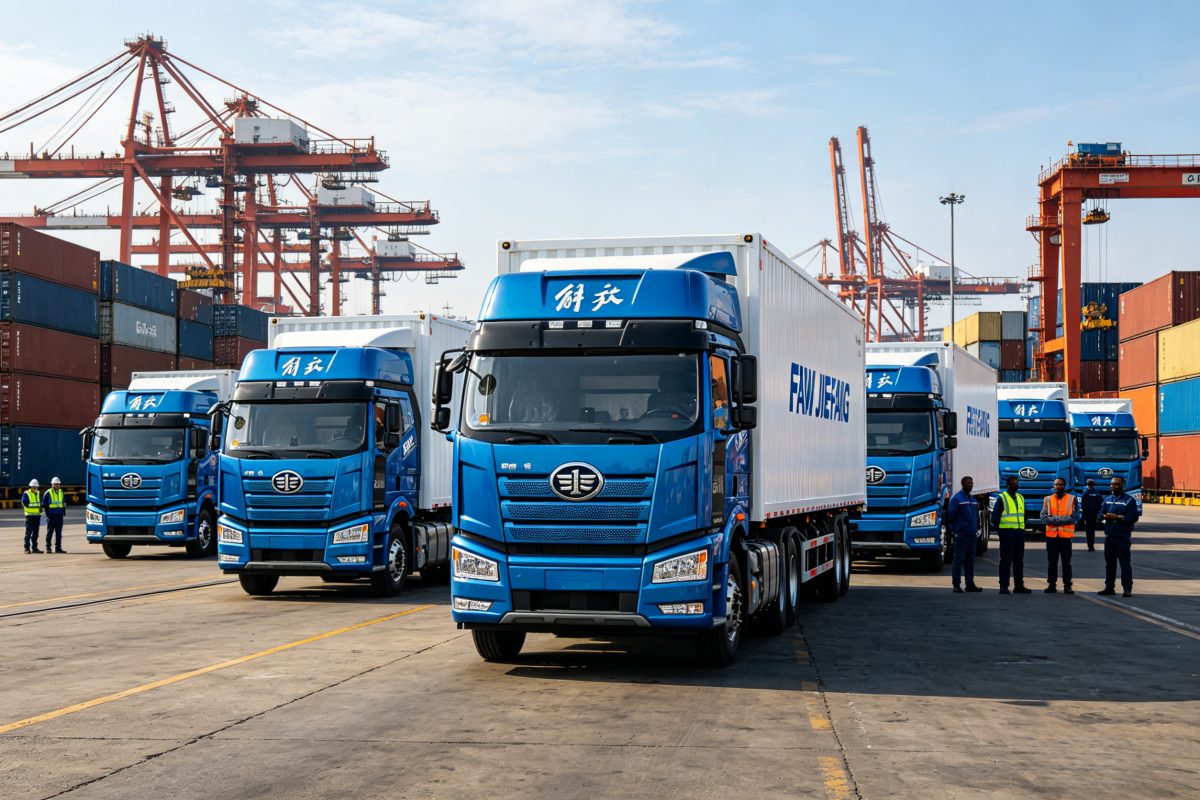 הליבה הסינית של FAW Jiefang מתרוצצת על חמש היבשות: העלייה במכירות החוץ של FAW Jiefang Power נגד הזרם ברבעון הראשון