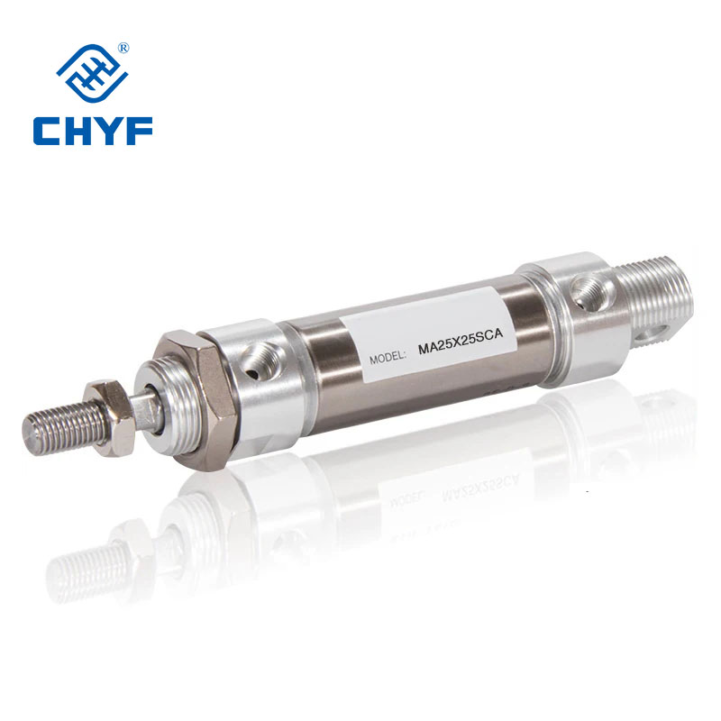 Small Pneumatic Stainless Steel Mini Cylinder MA16/20/25/32/40-25SX50*75X100X150S-CA MA