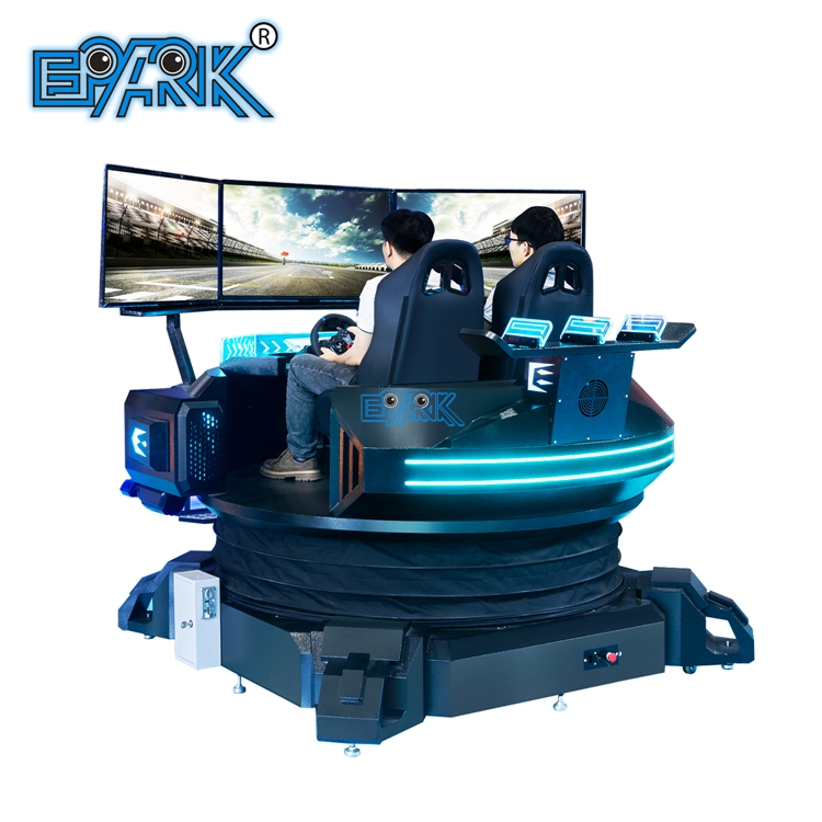 3DOF 3 Screen Racing Simulator