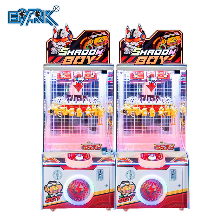 Coin Operated Clip Prize Game Machine ម៉ាស៊ីនស្ទូចប្រដាប់ក្មេងលេងដោយស្វ័យប្រវត្តិ
