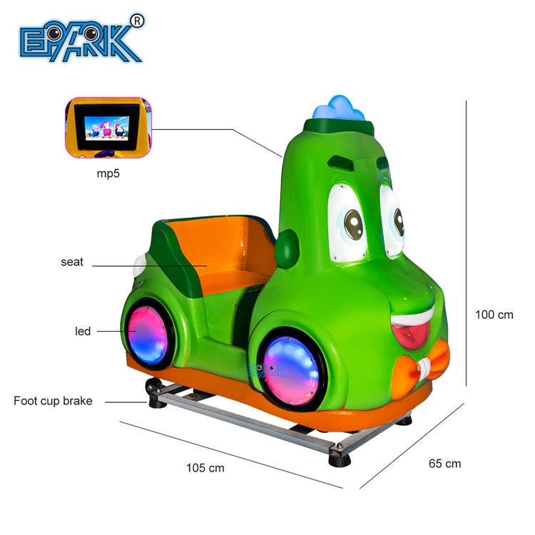 Rides Kiddie លេង Fiberglass Coin Operated សម្រាប់សំបុត្រ