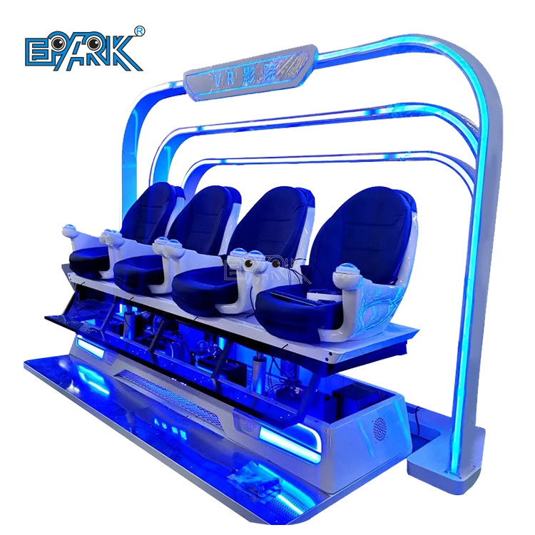 9d VR 4 អង្គភាព Multiplayer Cinema VR Games