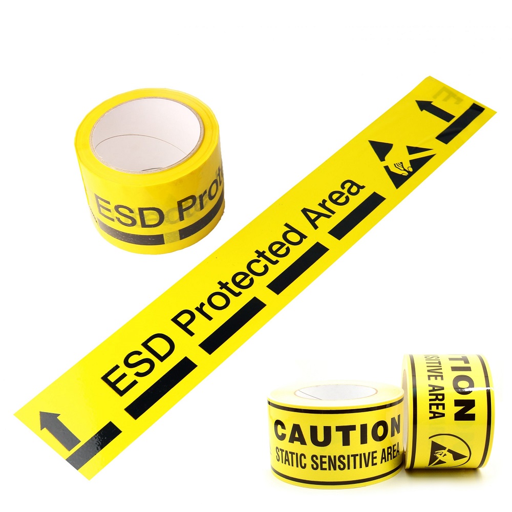 ESD gulvmærkningstape – Antistatisk advarselstape og gangtape til rensale rum og arbejdspladser