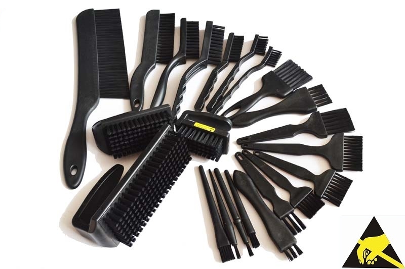 Cepillos ESD, Cepillos Conductivos ESD, Cepillos Antiestáticos