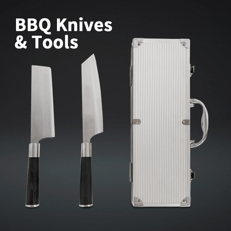 BBQ Knives & Tools —— Professional barbecue cutter set