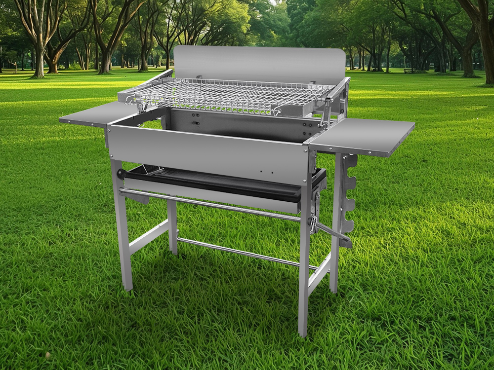 Charcoal Flip Grill —— Flip Grid Grill Guru