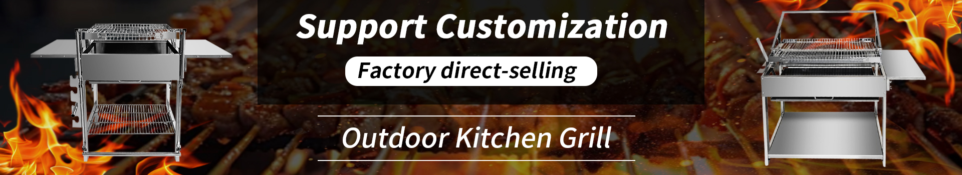 Outdoor Kitchen Grill