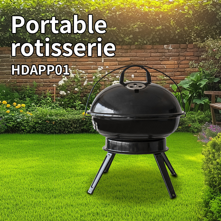 Portable Rotisserie —— outdoor rotisserie grill