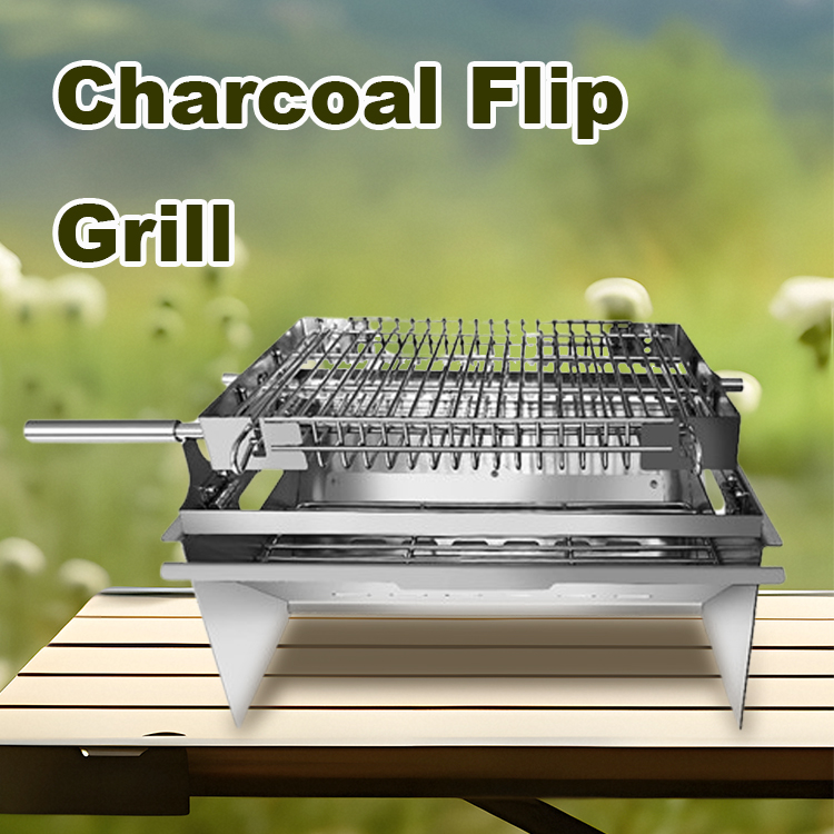 Charcoal Flip Grill: The Ultimate Flip Grill for Sale – Grill Smarter, Flip Easier!