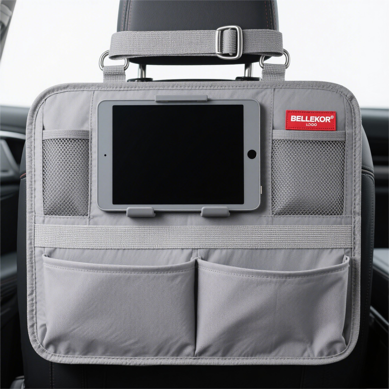 बेलेकॉर कार सीट बैक स्टोरेज बैग (मल्टी-फ़ंक्शनल कार संस्करण)