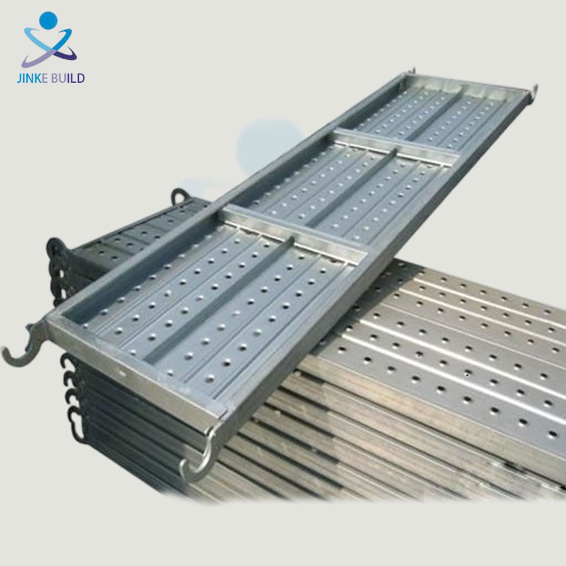 Galvanized Catwalk Board Scaffolding Steel Plank With Hook for Ladder & Scaffolding Parts