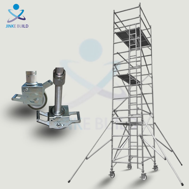 Hot Selling Aluminum Work Platform Scaffolding for Construction 6-12 Meter Aluminium Scaffolding Tower