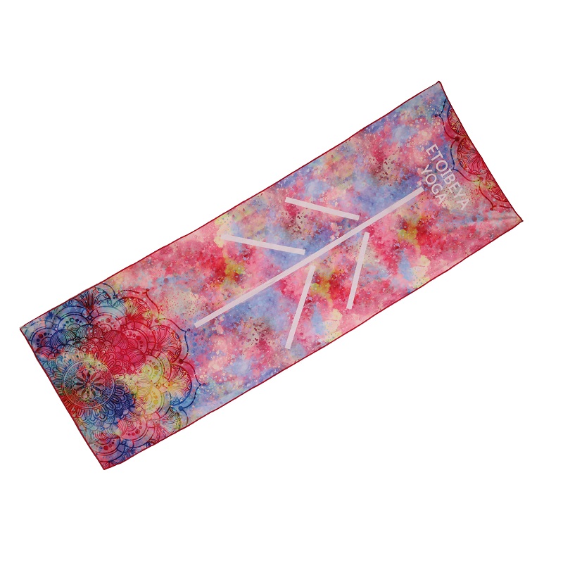 OEM Printed Non-slip Hot Yoga Towel