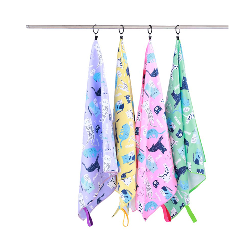 Cute Printed Beach Towels for Kids