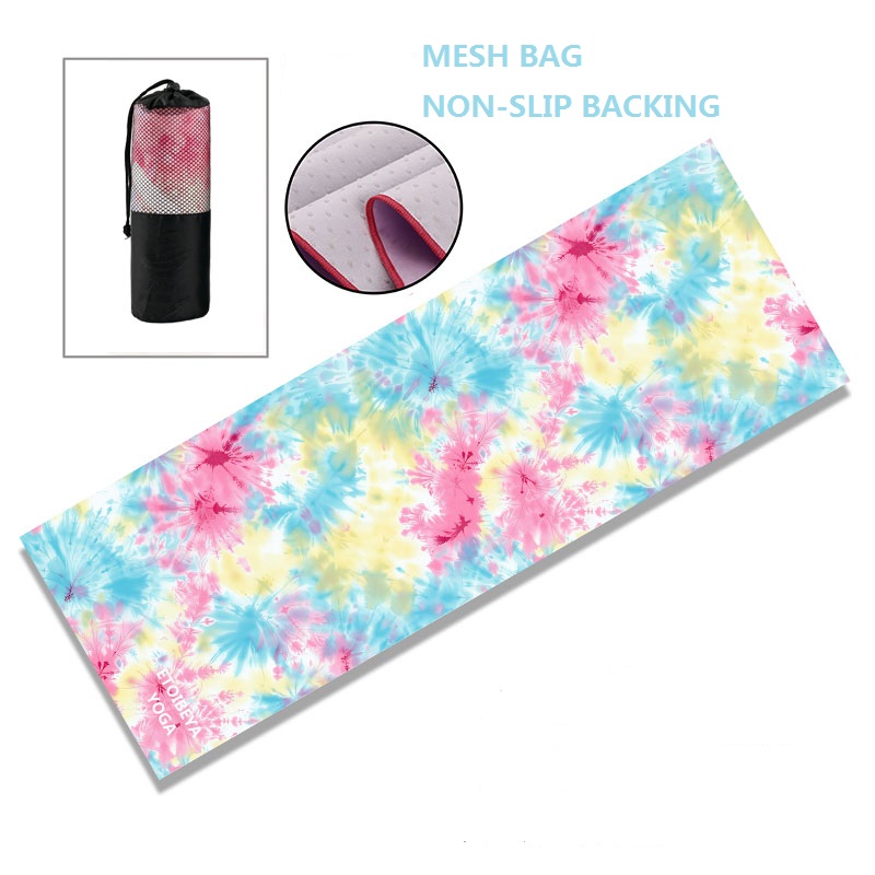 Elevate Your Yoga Practice with Our Customizable Printed Non-slip Hot Yoga Towel