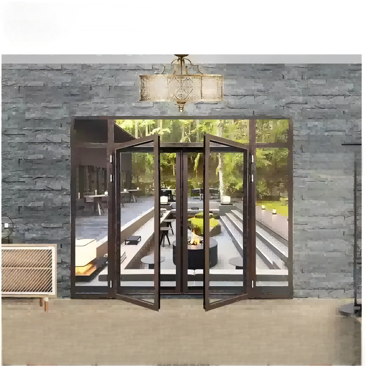 High-End Entrance door, copper paint door and rock panel door