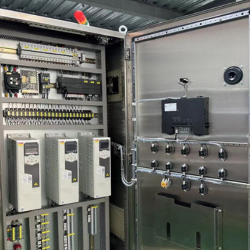 PLC Control Cabinet for Aquaponics Systems: Centralized Management for Optimal Performance
