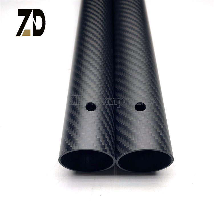 T700 Carbon Fiber Tube - Aerospace Grade Roll Wrapped Round for High-Performance Drone Arms