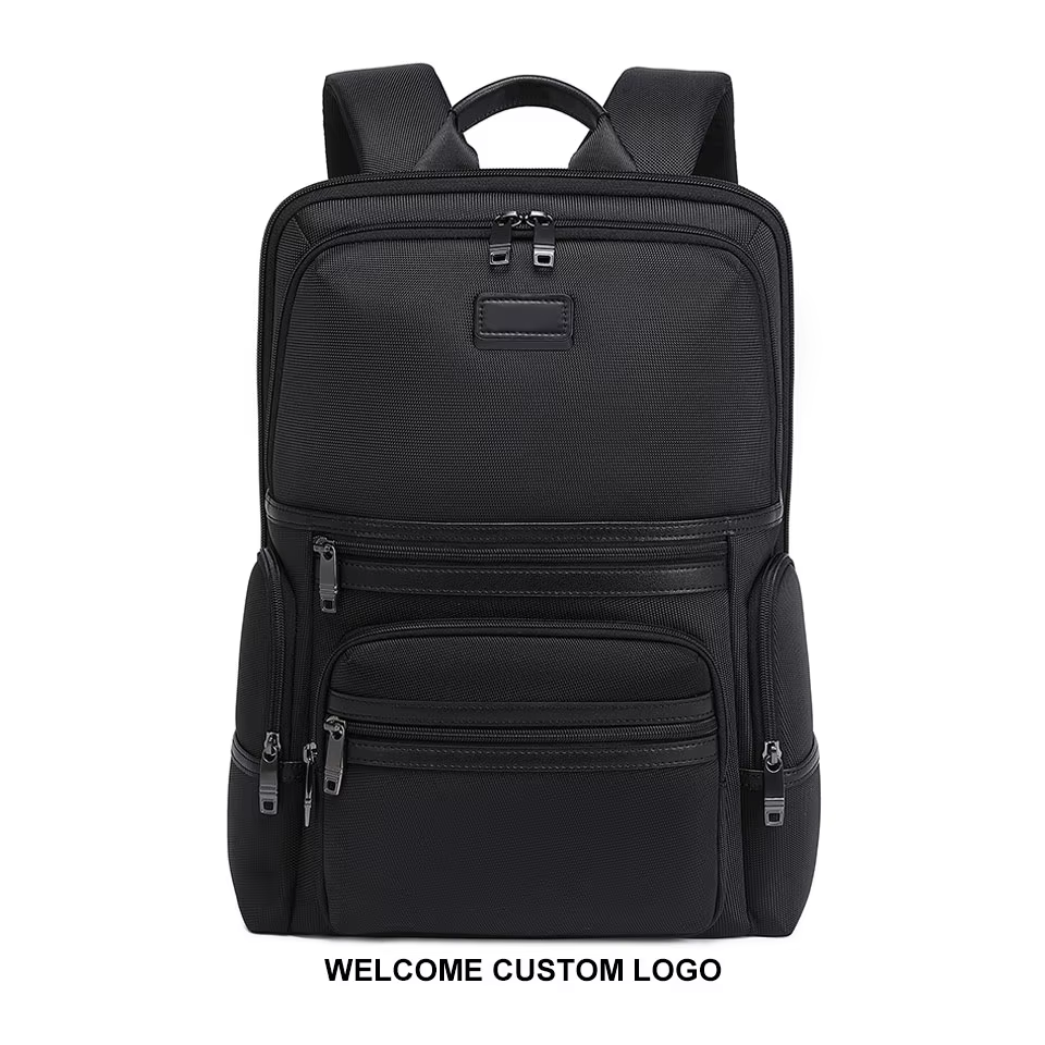 Custom logo 1680d Polyester 18 Liter Volume Fit 16 Inch Laptop Usb Cable University School Bags for Boys supplier