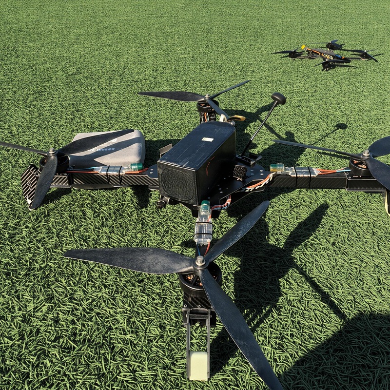 ערכת רובוט מרחף FPV Mark4 באורך 13 אינץ', טיסה ארוכה, 1.6W/2W/3W, רובוט מרחף FPV, רחפן ממוגן מסיבי פחמן, רובוט מרחף מיני ליצירת תצורות מותאמות אישית-