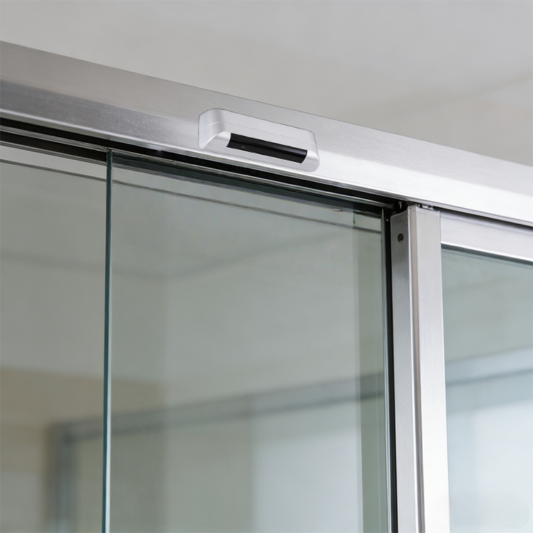 Sensor infrarrojo para puerta automática: activado por movimiento humano, con rango de detección ajustable