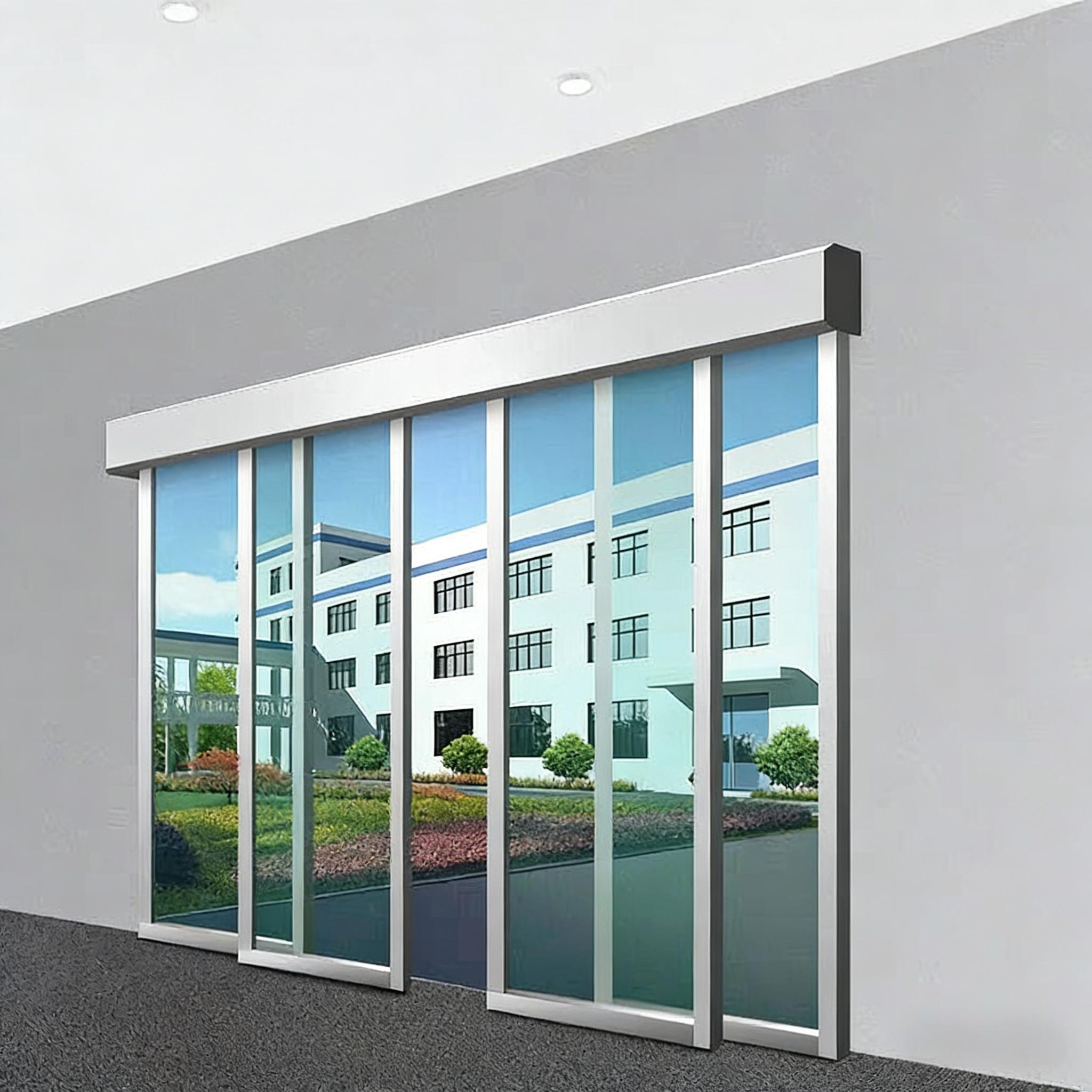 Carril de aleación de aluminio de alta resistencia, accionado por engranajes, para sistemas de puertas automáticas.