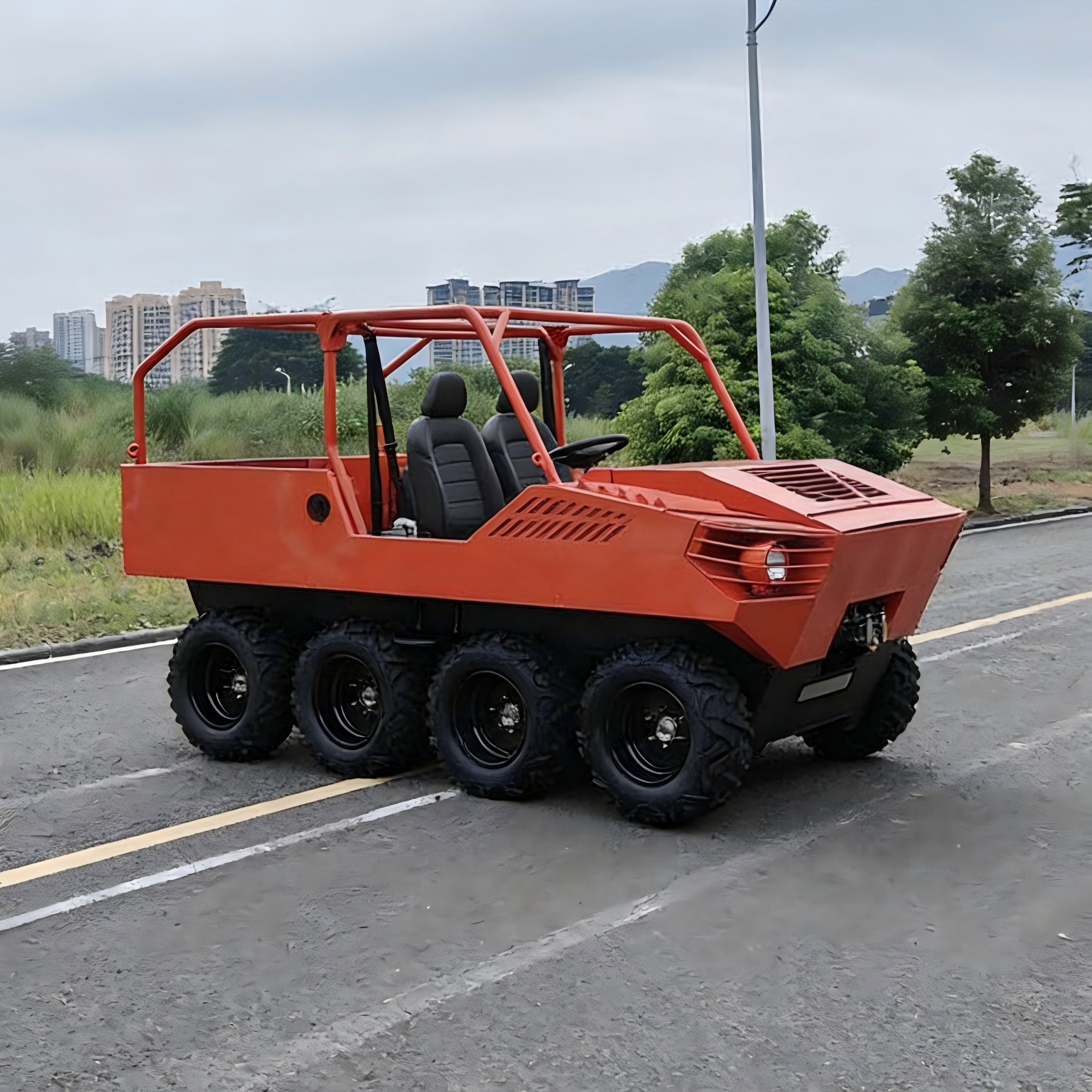 Ketepikan kuasa dan kecekapan kenderaan amfibia kami untuk keperluan perniagaan anda