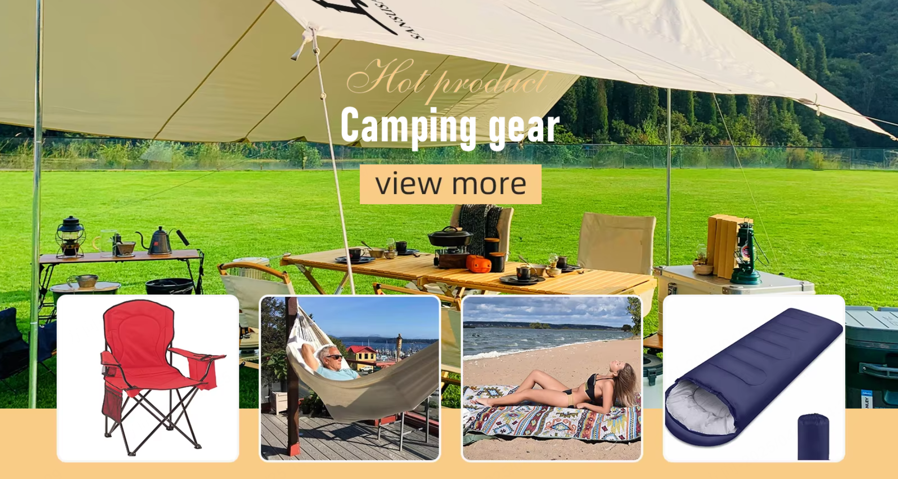 Camping gear