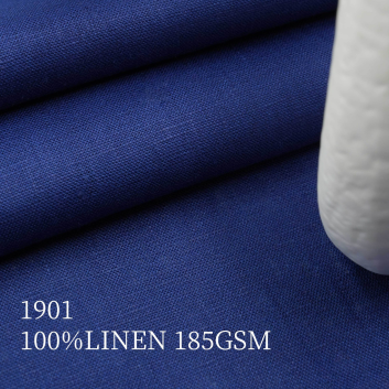 Pure Linen Fabric 1901 100Linen S&S Season 110-220g Twill Wool Suitings Fabric