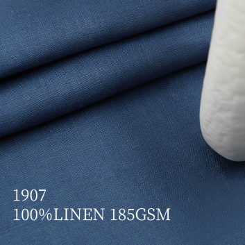 Pure Linen Fabric 1907 100Linen S&S Season 110-220g Twill Wool Suitings Fabric