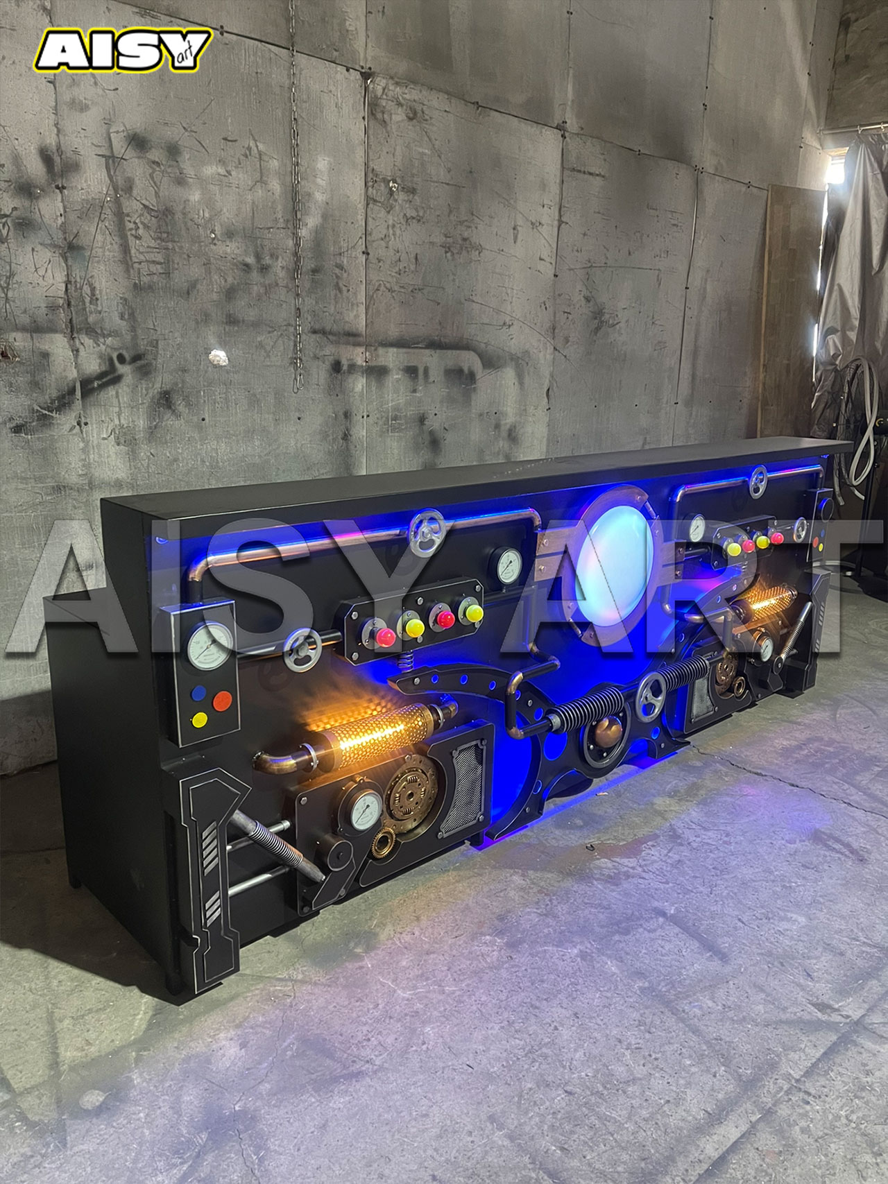 Metal Bar Counter