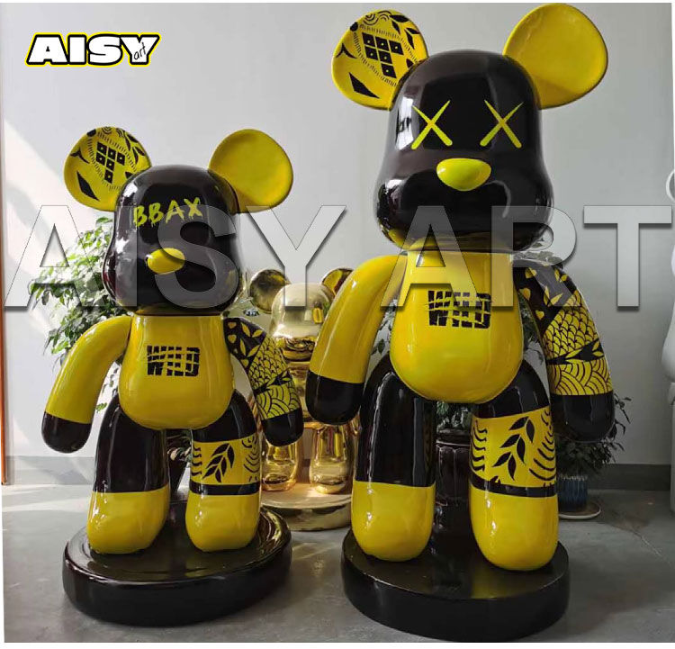 Artisan Bearbrick Sculpture