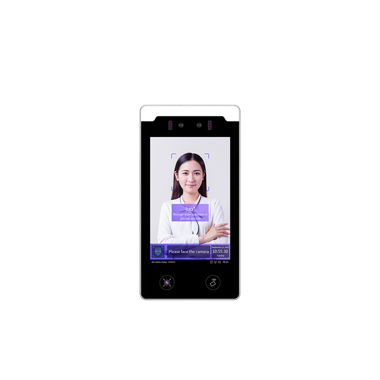 8 Inch Screen Facial Recognition Access Control High Speed Dynamic Face Recognition Attendance