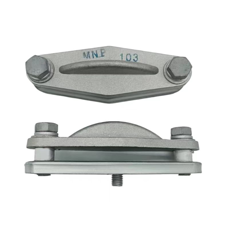 Indoor Horizontal Mounting Rectangular Busbar Fixing Clamp .Busbar Fixing Fittings with Screws