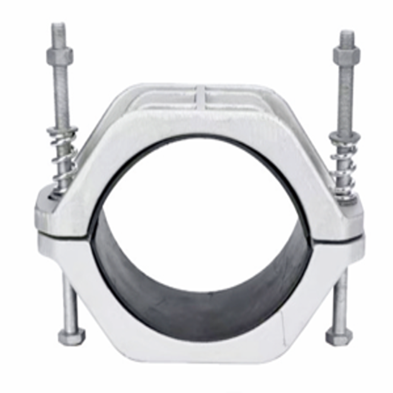 High-voltage Cable Fixing Clamp JGH Anti-magnetic Flexible Aluminum Alloy Hoop Strap Clamp.Fixing Fittings