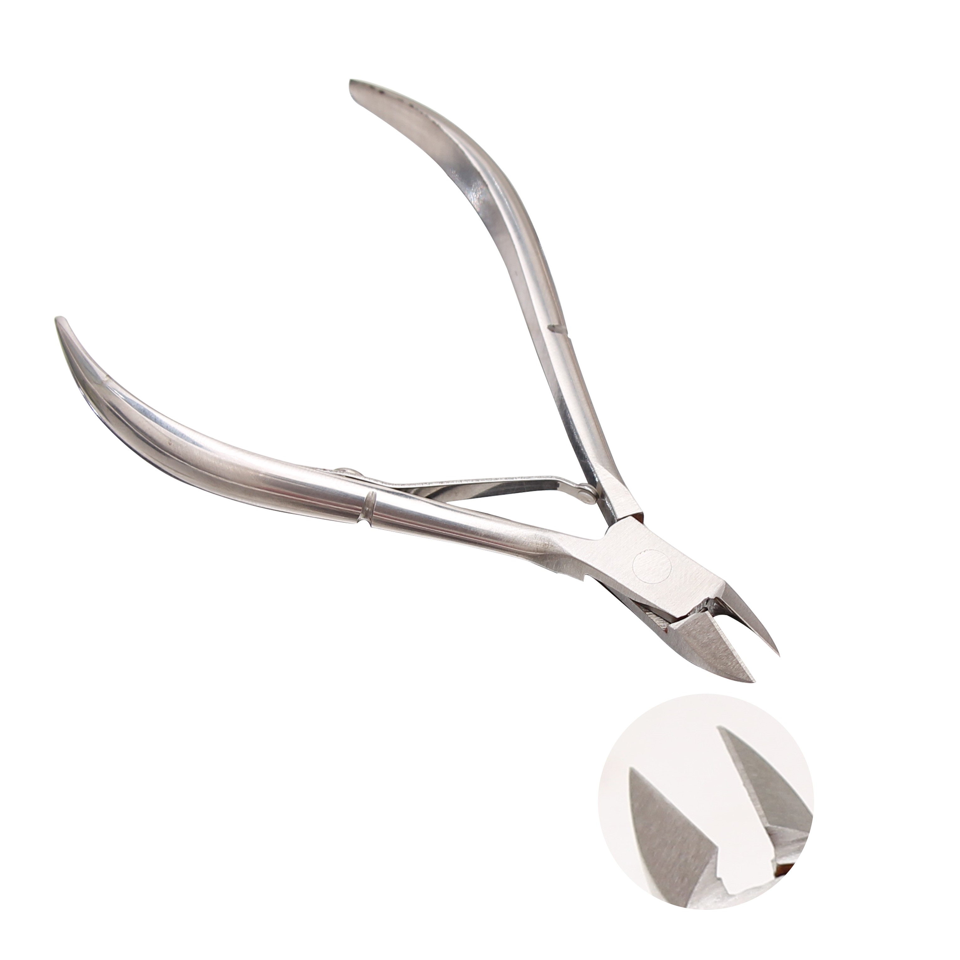 Original Factory Stainless Steel Cuticle Nipper Sharpener for Use on Fingers Made in Pakistan