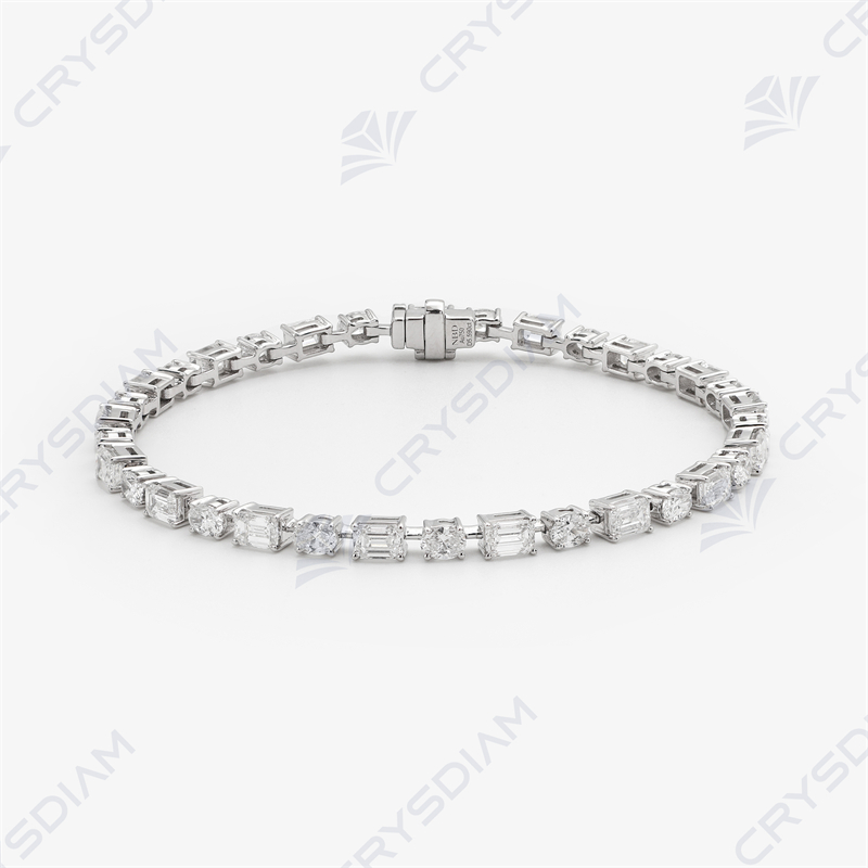 Emerald/oval shape fashion bracelet