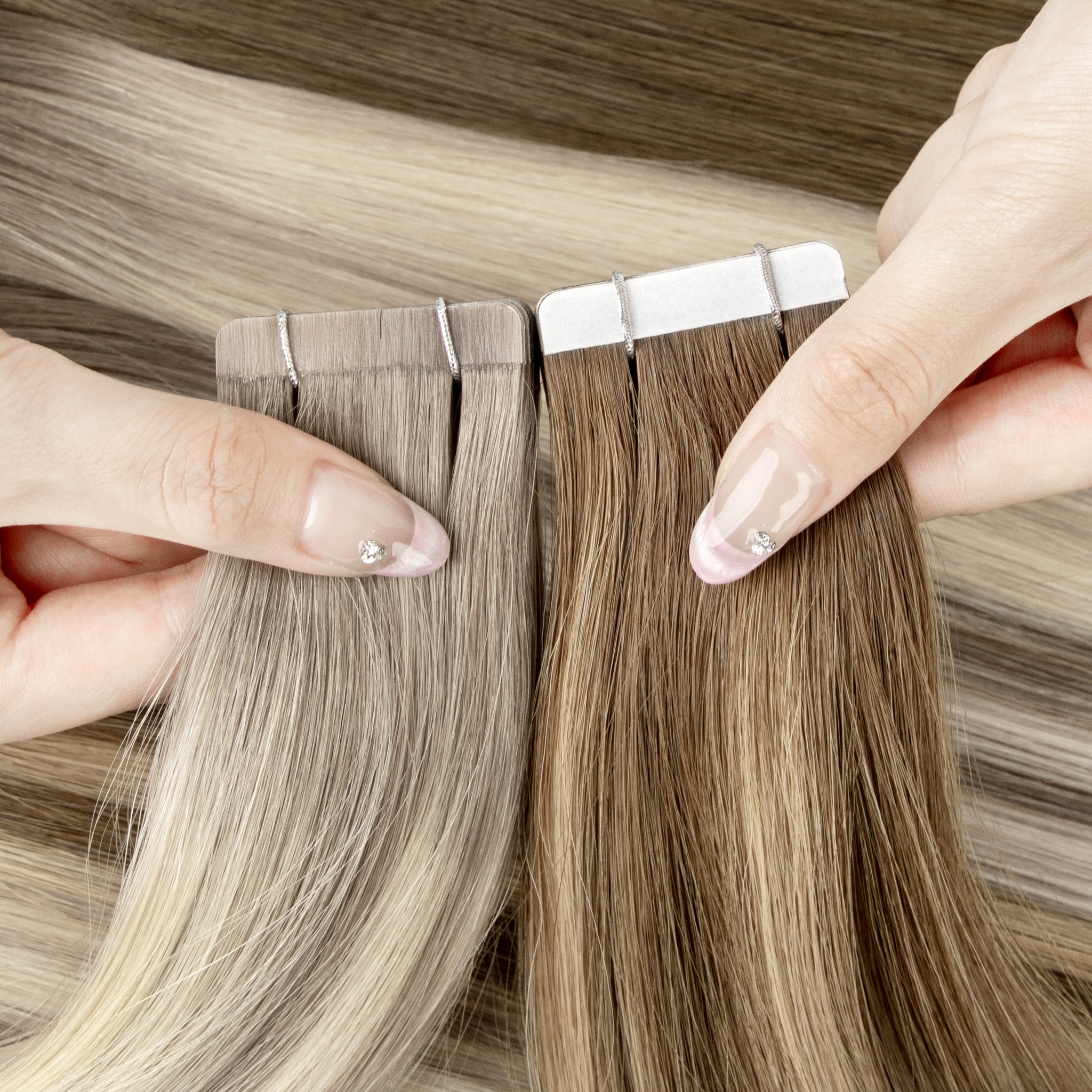 Check out the hot sales of hair extensions on e - commerce platforms!