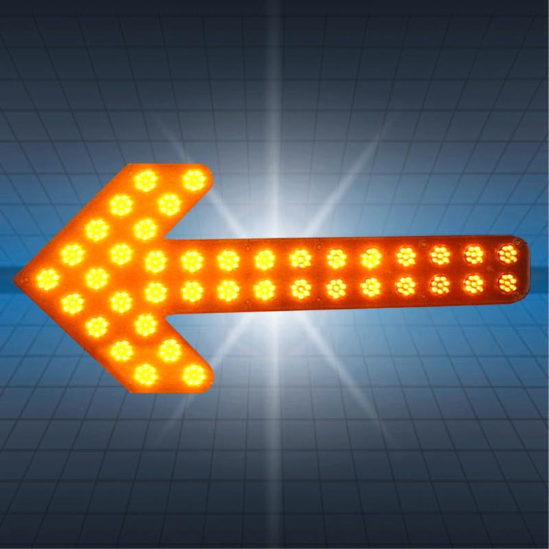 Pysy näkyvissä tiellä kirkkailla ja pitkäikäisillä vilkkuvilla valoillamme