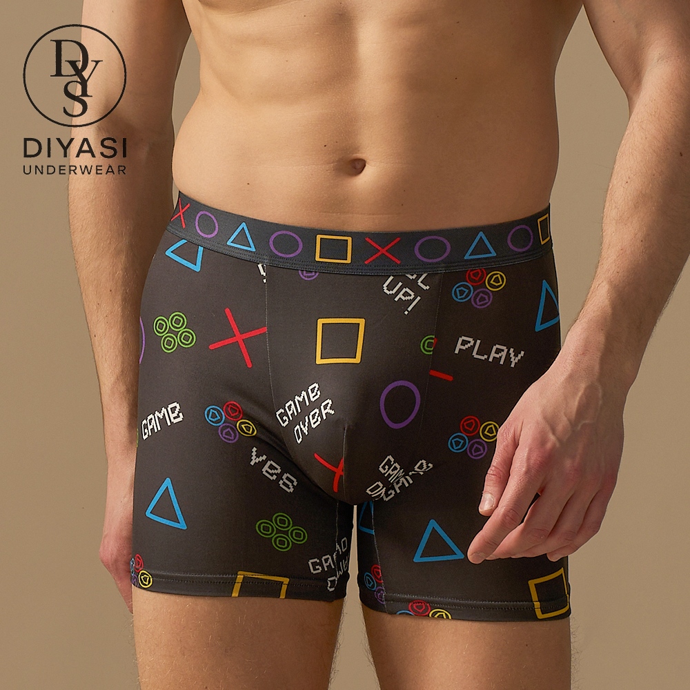 Produttur ta' Boxers għar-Riżorsi Stampati Personalment | Fabbrika ta' Underwear ta' Meżża Għojxien u Meżża Tul | DIYASI OEM Underwear