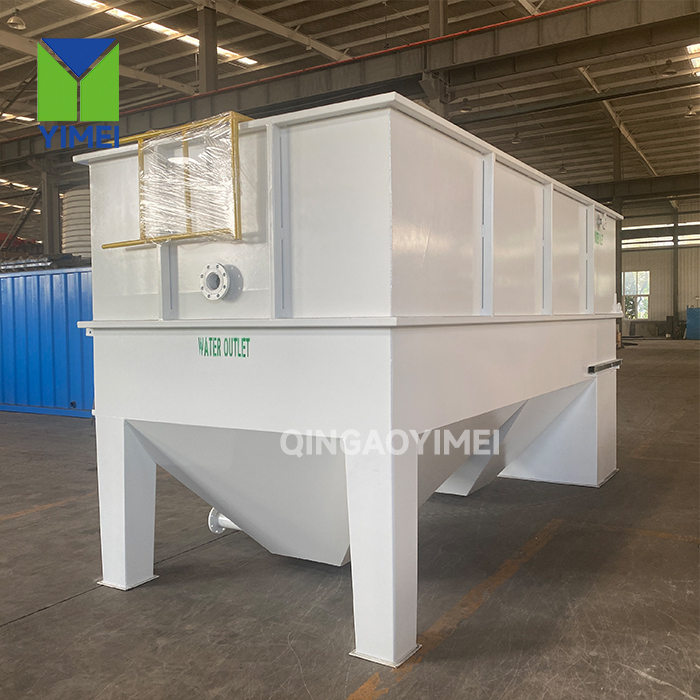 하수 처리 장비 정지 탱크 라멜라 클래리파이어 미디어 튜브 세틀러 폐수 처리용 침전 탱크