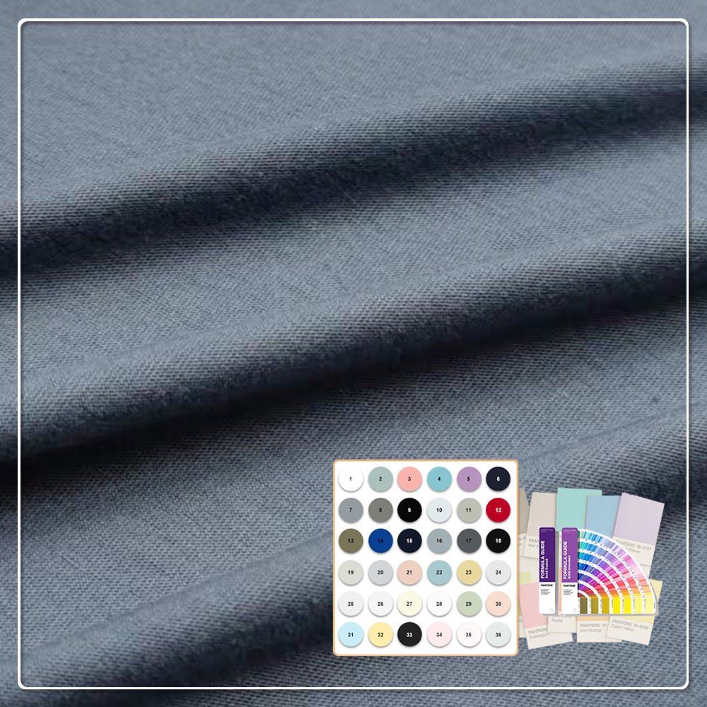 190G 60%Cotton 40%Polyester Comfortable and Breathable CVC Cotton for Tshirt  Dyed Fabric