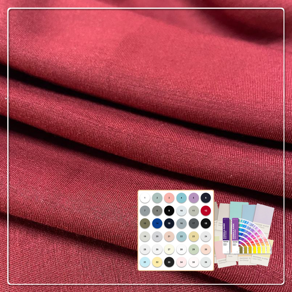 100% Polyester Stretch Wrinkle Resistant Heavyweight 320GSM Scuba Fabric for Hospital Uniforms & Activewear