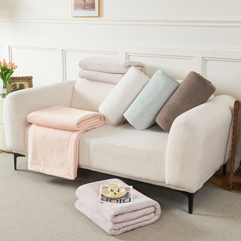 BLANKETS VELVET MILKY IMPRENTATI