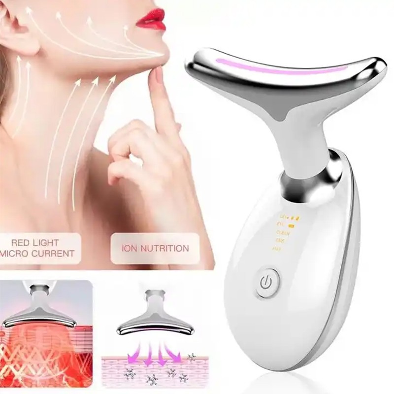 Dropshipping Táirge Baile Anti-aging Aghaidh agus Corrige Lifting Massager Aghaidh Massager Cúram aicneín Creasa Bhainne Uirlisí Saothair Aibhillteachta Corrige Lifting Device
