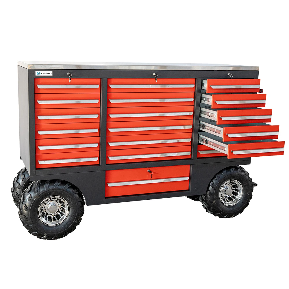 Mobile Tool Workbench: Flexibility to Move Around Your Workshop
