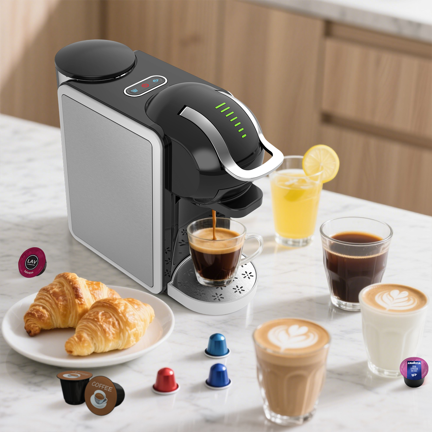 פתרון שימור קפה נוח ורב-תכליתי לדרישות נפח גבוה