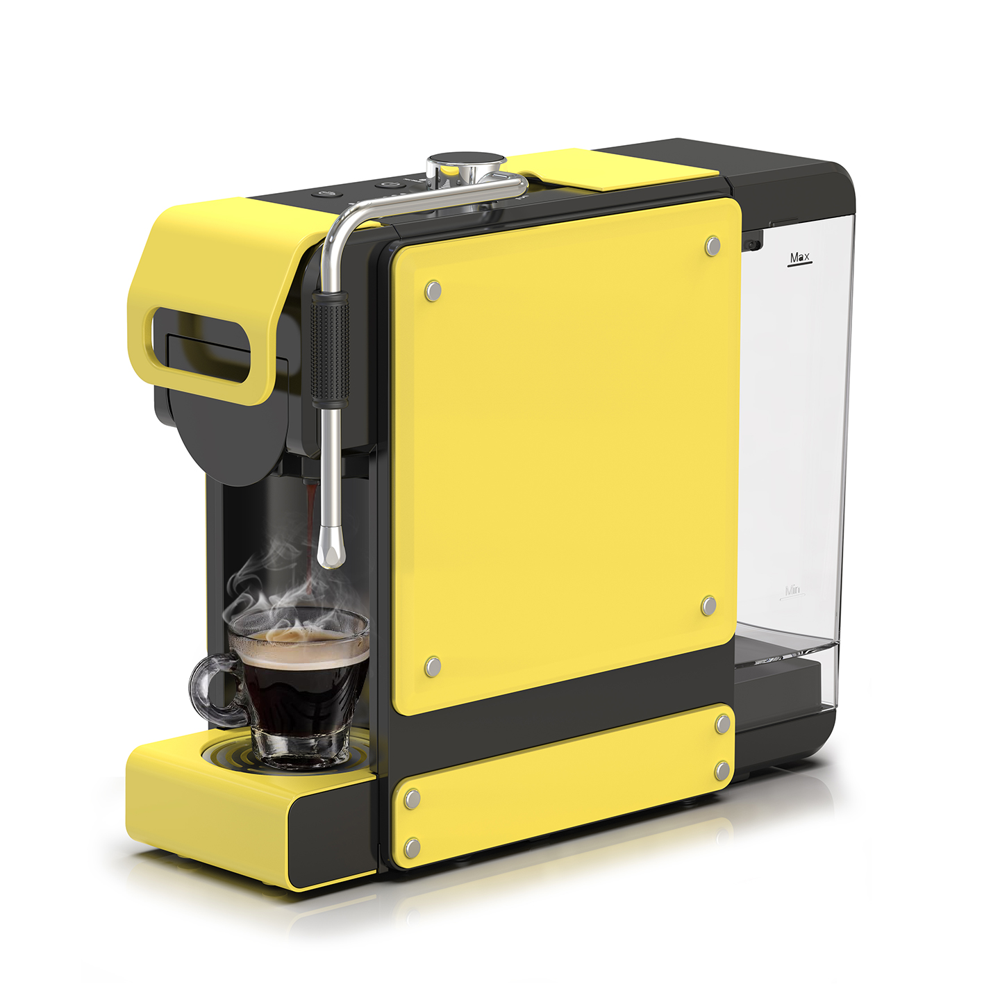 מכונת קפה מקצועית למלון קפה בודד 5 בת 1 מכנת קפה אוטומטית 19 בר לקפה ותה