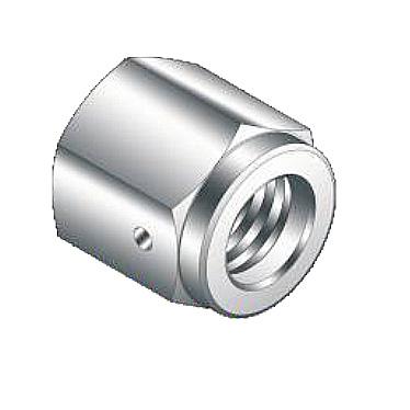 Qiegħda Femminili tal-Full Għolja QCR Fitting SS316L VCR Fitting Purità Għolja Vakwum b’Port tat-Test ta’ Tisfija BA/EP