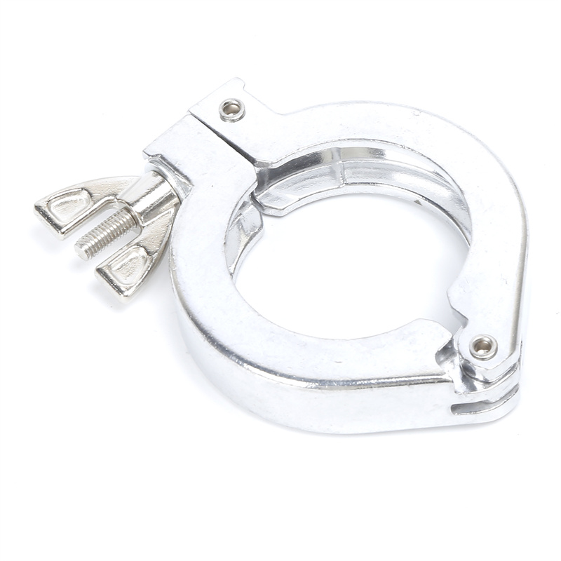 Collier à goupille unique en aluminium KF/NW, raccord de tuyauterie sous vide, brides KF16-KF50, colliers à goupille unique NW16-NW50 pour semi-conducteur